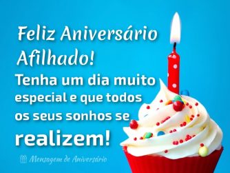 Feliz Aniversário Afilhado