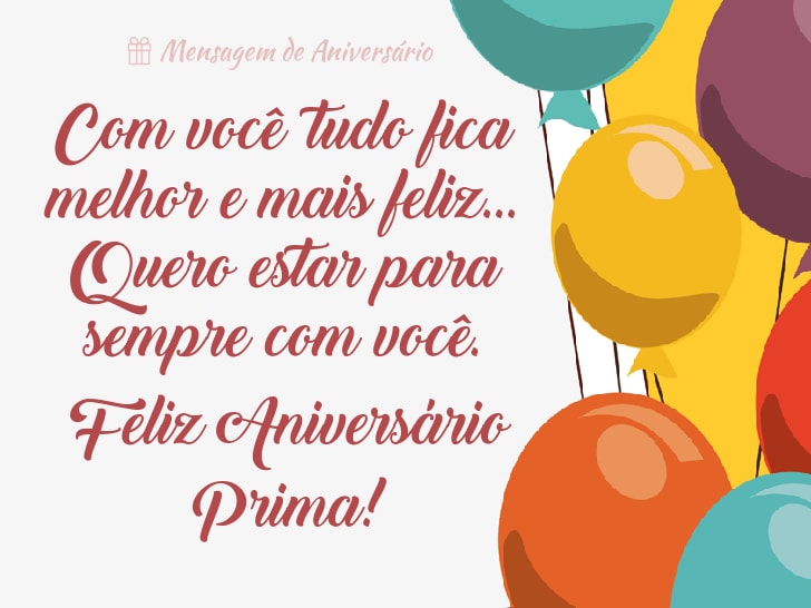 Featured image of post Frases De Anivers rio Para Prima Querida Sele o com as melhores frases mensagens imagens e textos de feliz anivers rio