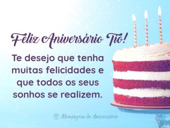 Tio, Feliz Aniversário