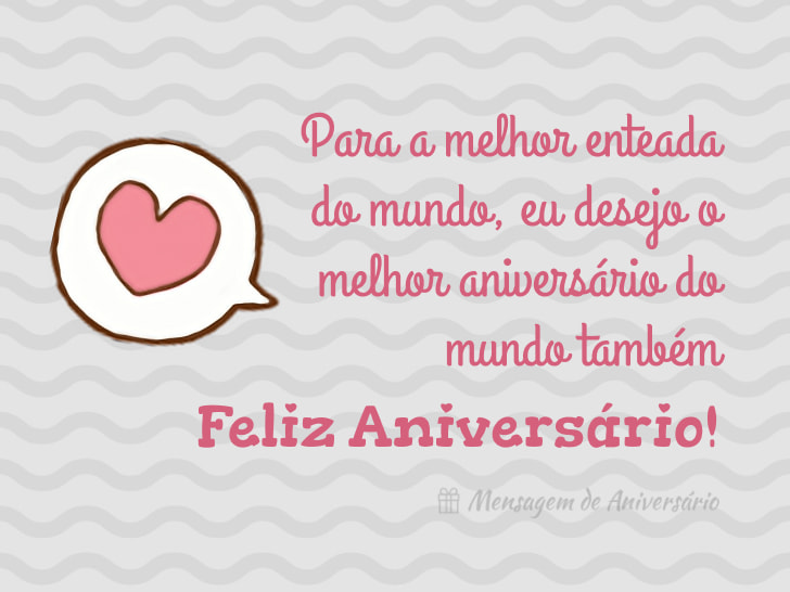 Feliz Aniversário Enteada