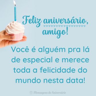 Parabéns para amigo especial