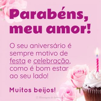 O aniversário da esposa chegou